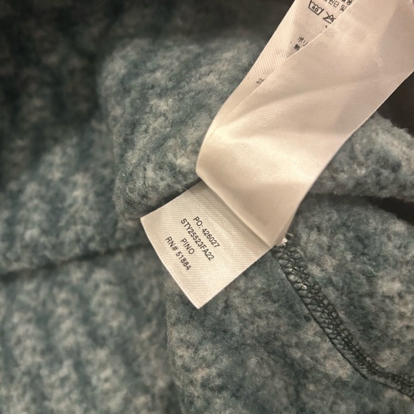 MENS 🌲 PATAGONIA Better Sweater 1/4 zip Pullover Pine Knit Northern Green Large - Picture 7 of 7